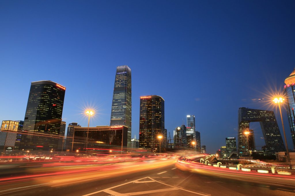 Charter planes in Beijing, China